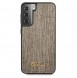 Guld och mycket snyggt skal Samsung Galaxy S21 5G.