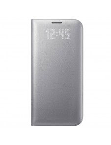 Samsung EF-NG935 LED View Cover vikbart fodral till Samsung Galaxy S7 Edge - Silver