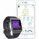Ionic Fitbit Smartklocka med coachning, pulsmätare, GPS och musik - Grå