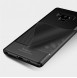 iPaky Carbon Fiber Flexibelt Cover TPU Väska till Samsung Galaxy Note 9 N960 - Svart