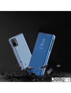 JollyFX Clear View Skal till Xiaomi Redmi Note 10 / Redmi Note 10S - Rosa