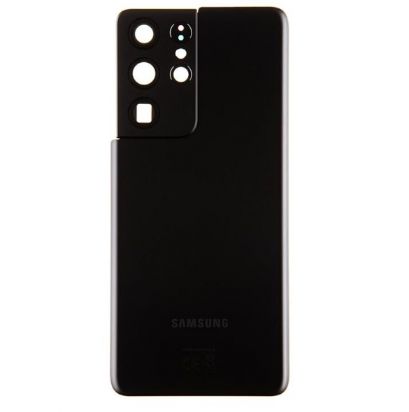 Samsung Galaxy S21 Ultra Batterilucka - Fantom svart (Service Pack)