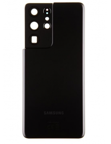 Samsung Galaxy S21 Ultra Batterilucka - Fantom svart (Service Pack)