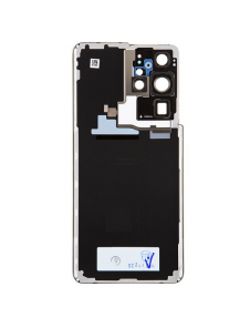 Samsung Galaxy S21 Ultra Batterilucka - Fantom svart (Service Pack)