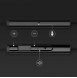 Baseus Encok H06 Lateral Earphones Earbuds Headphones with Remote Control (NGH06-01) - Svart