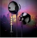 Baseus Encok H06 Lateral Earphones Earbuds Headphones with Remote Control (NGH06-01) - Svart