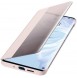 Huawei Smart View Flip Cover Bookcase Typ Fodral med Smart Window för Huawei P30 Pro - Rosa (51992884)