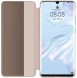 Huawei Smart View Flip Cover Bookcase Typ Fodral med Smart Window för Huawei P30 Pro - Rosa (51992884)