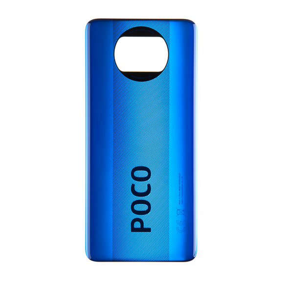 Xiaomi Poco X3 batterilock - Koboltblått (Servicepaket)