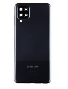 Samsung Galaxy A12 Batterilock - Svart (Service Pack)