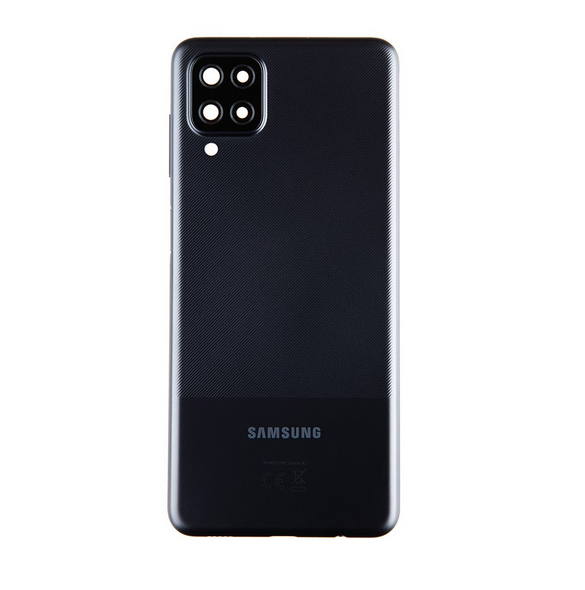 Samsung Galaxy A12 Batterilock - Svart (Service Pack)