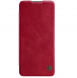 Nillkin Qin Book Case till OnePlus 8T - Röd