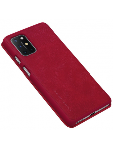 Nillkin Qin Book Case till OnePlus 8T - Röd