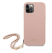 Rosa och mycket snyggt fodral iPhone 12 Pro Max.