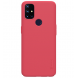 Ljusrött och mycket snyggt fodral OnePlus Nord N10 5G.