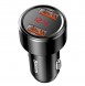 Baseus Magic Series Dual QC Billaddare med digital display 2x USB QC3.0 45W 6A - Svart