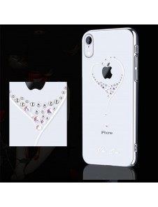 Silver och väldigt snyggt skydd till iPhone XR.
