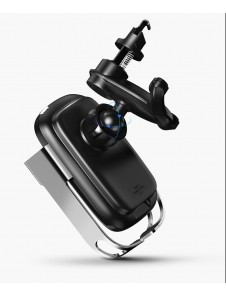 Baseus Rock Smart Vehicle Bracket Wireless Charger10W with Infrared -Black (WXHW01-01)