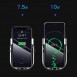 Baseus Rock Smart Vehicle Bracket Wireless Charger10W with Infrared -Black (WXHW01-01)