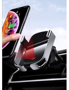 Baseus Rock Smart Vehicle Bracket Wireless Charger10W with Infrared -Black (WXHW01-01)