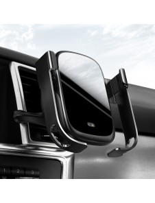 Baseus Rock Smart Vehicle Bracket Wireless Charger10W with Infrared -Black (WXHW01-01)