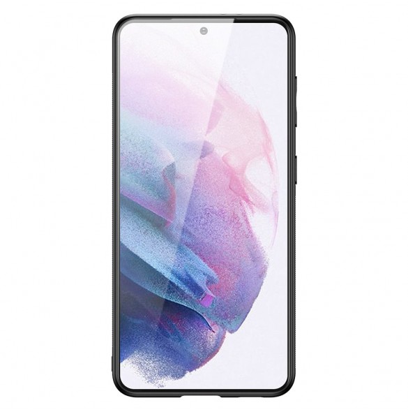 Dux Ducis Yolo elegant fodral av mjukt TPU och PU läder för Samsung Galaxy S21 Plus 5G - Svart