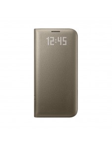 Samsung EF-NG935PFE LED View CoverPFE vikbart fodral till Samsung Galaxy S7 Edge - Guld