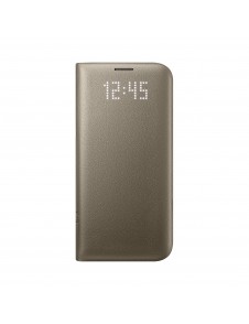 Samsung EF-NG935PFE LED View CoverPFE vikbart fodral till Samsung Galaxy S7 Edge - Guld