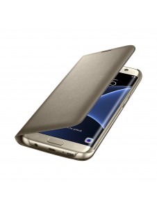 Samsung EF-NG935PFE LED View CoverPFE vikbart fodral till Samsung Galaxy S7 Edge - Guld