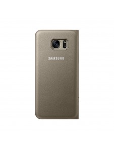 Samsung EF-NG935PFE LED View CoverPFE vikbart fodral till Samsung Galaxy S7 Edge - Guld