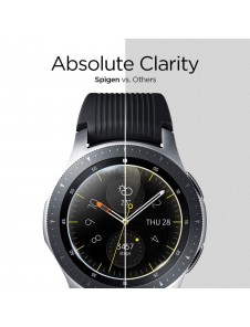 Spigen TEMPERED GLASS för Samsung Gear S3 / Galaxy Watch 46mm