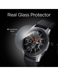 Spigen TEMPERED GLASS för Samsung Gear S3 / Galaxy Watch 46mm