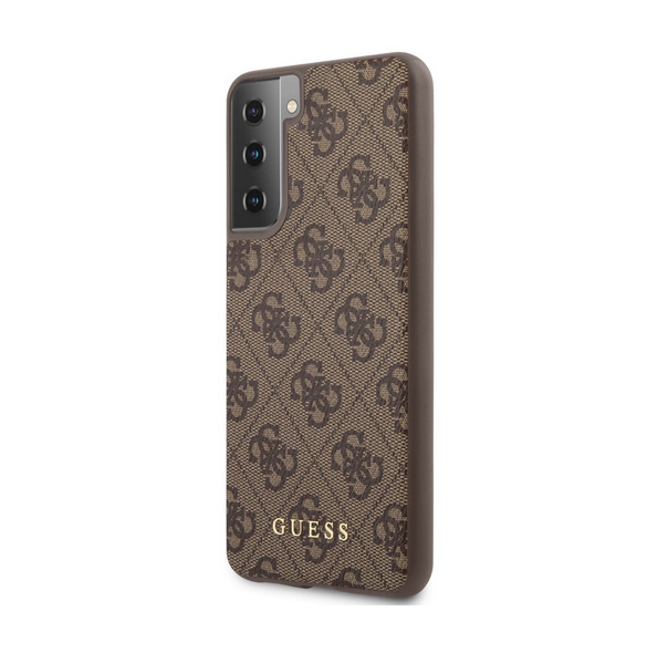 Med detta skal kommer du att vara lugn för Samsung Galaxy S21 Plus och mycket snyggt skydd från Guess.