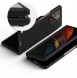 Matt svart och mycket snyggt skal Samsung Galaxy Z Fold 2 5G.