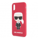 Med det här fodralet kommer du att vara lugn för iPhone X/XS och mycket snyggt skydd från Karl Lagerfeld.
