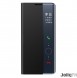 JollyFX Sleep Case Bookcase Type Case med Smart Window för Xiaomi Redmi K40 Pro Plus / K40 Pro / K40 / Poco F3 - Svart
