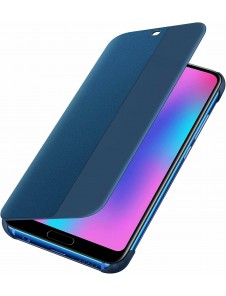 Huawei 51992479 S-View Case Vikbart Fodral Till Huawei Honor 10 - Blå