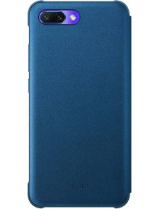 Huawei 51992479 S-View Case Vikbart Fodral Till Huawei Honor 10 - Blå