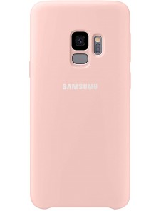 Samsung EF-PG960TPE Silikon täcka grått för G960 Galaxy S9 - Rosa