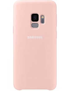 Samsung EF-PG960TPE Silikon täcka grått för G960 Galaxy S9 - Rosa