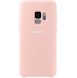 Samsung EF-PG960TPE Silikon täcka grått för G960 Galaxy S9 - Rosa