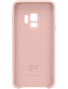 Samsung EF-PG960TPE Silikon täcka grått för G960 Galaxy S9 - Rosa