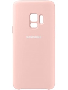 Samsung EF-PG960TPE Silikon täcka grått för G960 Galaxy S9 - Rosa