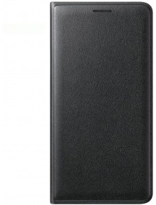 Samsung EF-WJ320PBEG Wallet Cover Bookcase med kortplats för Samsung Galaxy J3 2016 - Svart