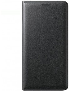 Samsung EF-WJ320PBEG Wallet Cover Bookcase med kortplats för Samsung Galaxy J3 2016 - Svart