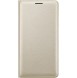 Samsung EF-WJ320PFE Wallet Cover Bookcase med kortplats för Samsung Galaxy J3 2016 - Guld
