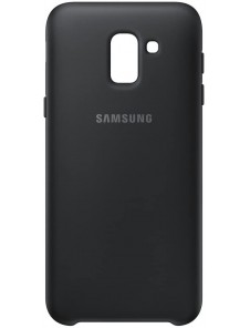 Samsung EF-PJ600CBE Dual Layer Cover Galaxy J6 - Svart