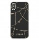 Guess hårt fodral GUHCI65PCUCHBK  iPhone XS Max - Svart