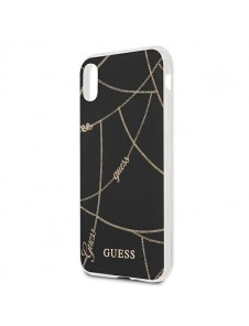 Guess hårt fodral GUHCI65PCUCHBK  iPhone XS Max - Svart