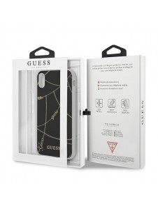 Guess hårt fodral GUHCI65PCUCHBK  iPhone XS Max - Svart